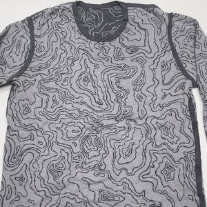 Lululemon geo knit reversible sweater Large